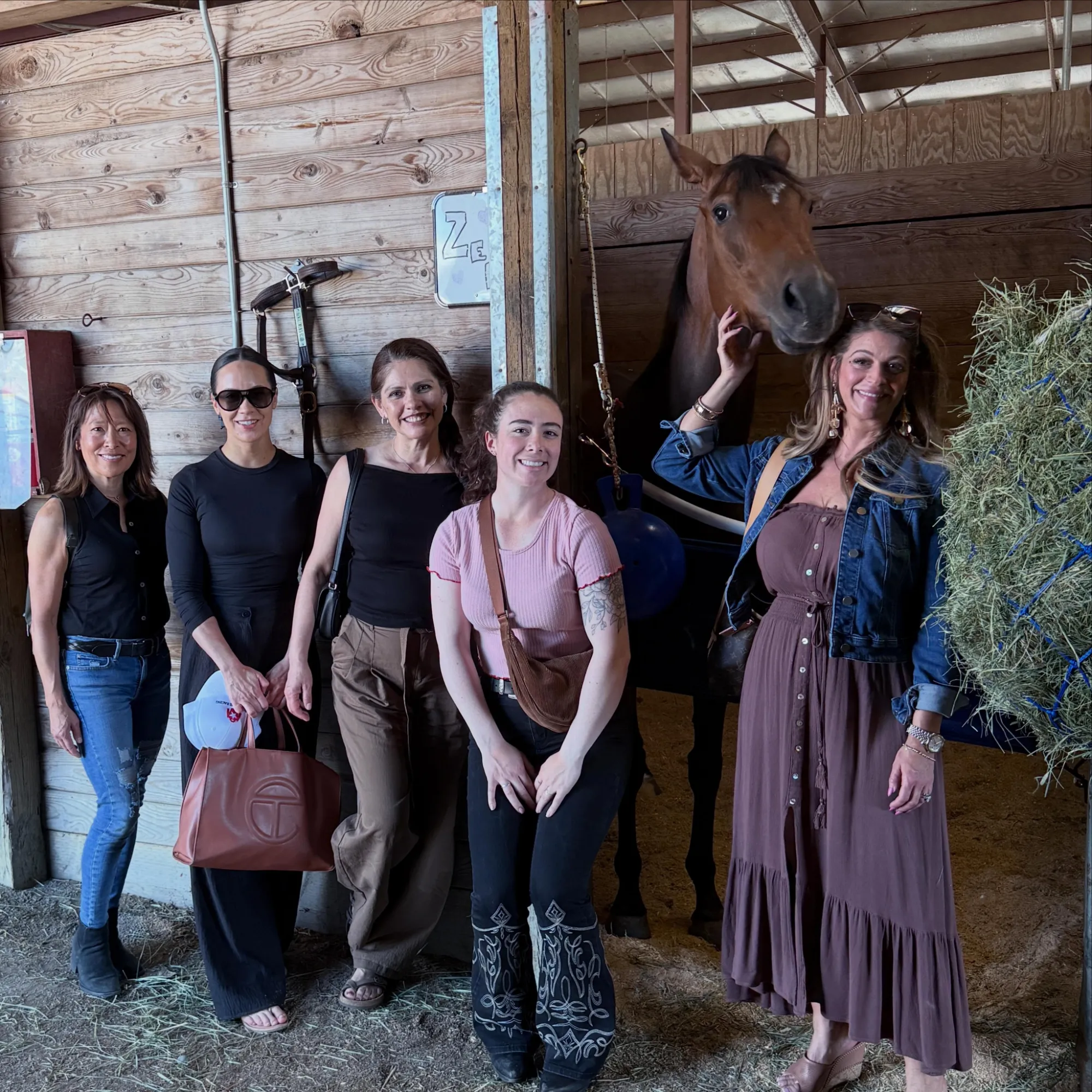 Investors on a stable visit at Emerald Downs